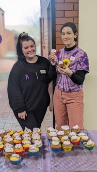 SuniTAFE students celebrate Wear IT Purple Day