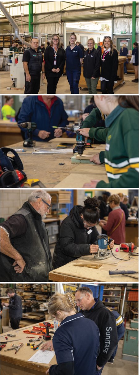 Swan Hill Secondary Students Try a Trade with Tradeswomen Australia   